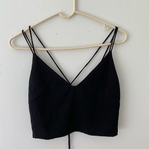 Super down Size small Black Crop Top
